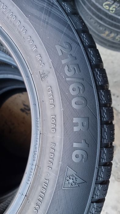 2 sau 4 Anvelope M/S (iarnă) Continental 215 60 R16 Impecabile.