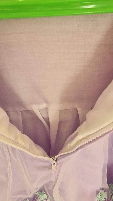 Рокля с подклад памук 100% ръст 110 см