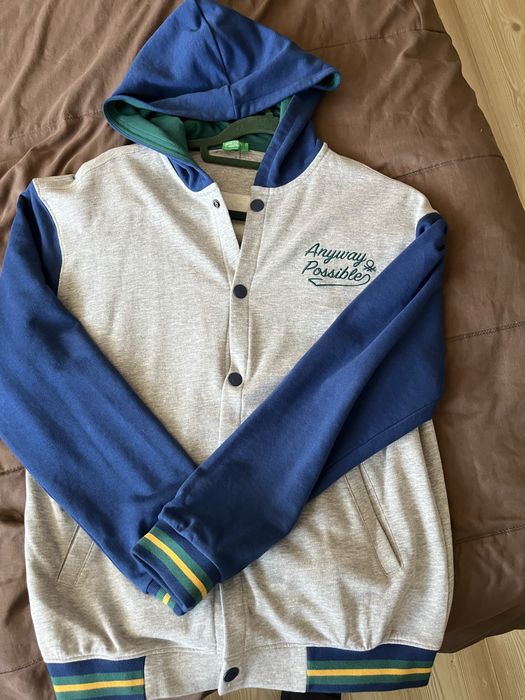 Бенетон Benetton момчешко суитчър бомбър