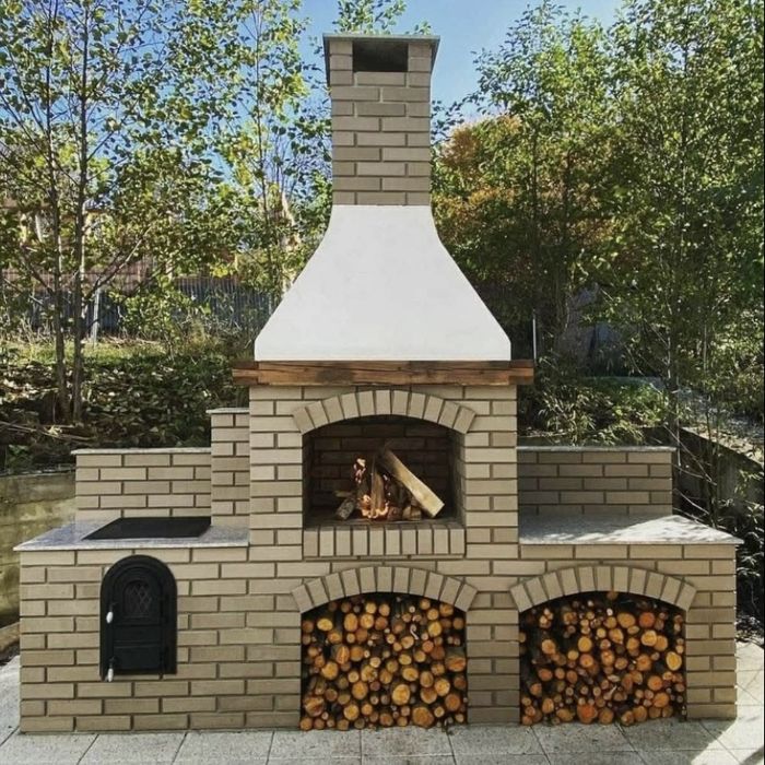 Grătare  barbeque din cărămidă
