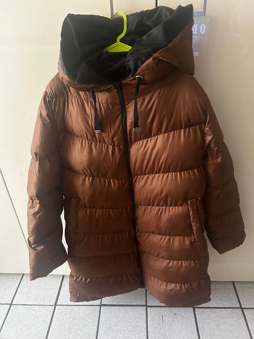 Кафяво надуваемо палто от EMİRA LiFE