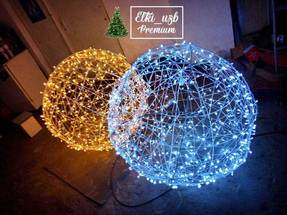 Шар объемный 3D  ( Led ) Подарочные коробки 3D