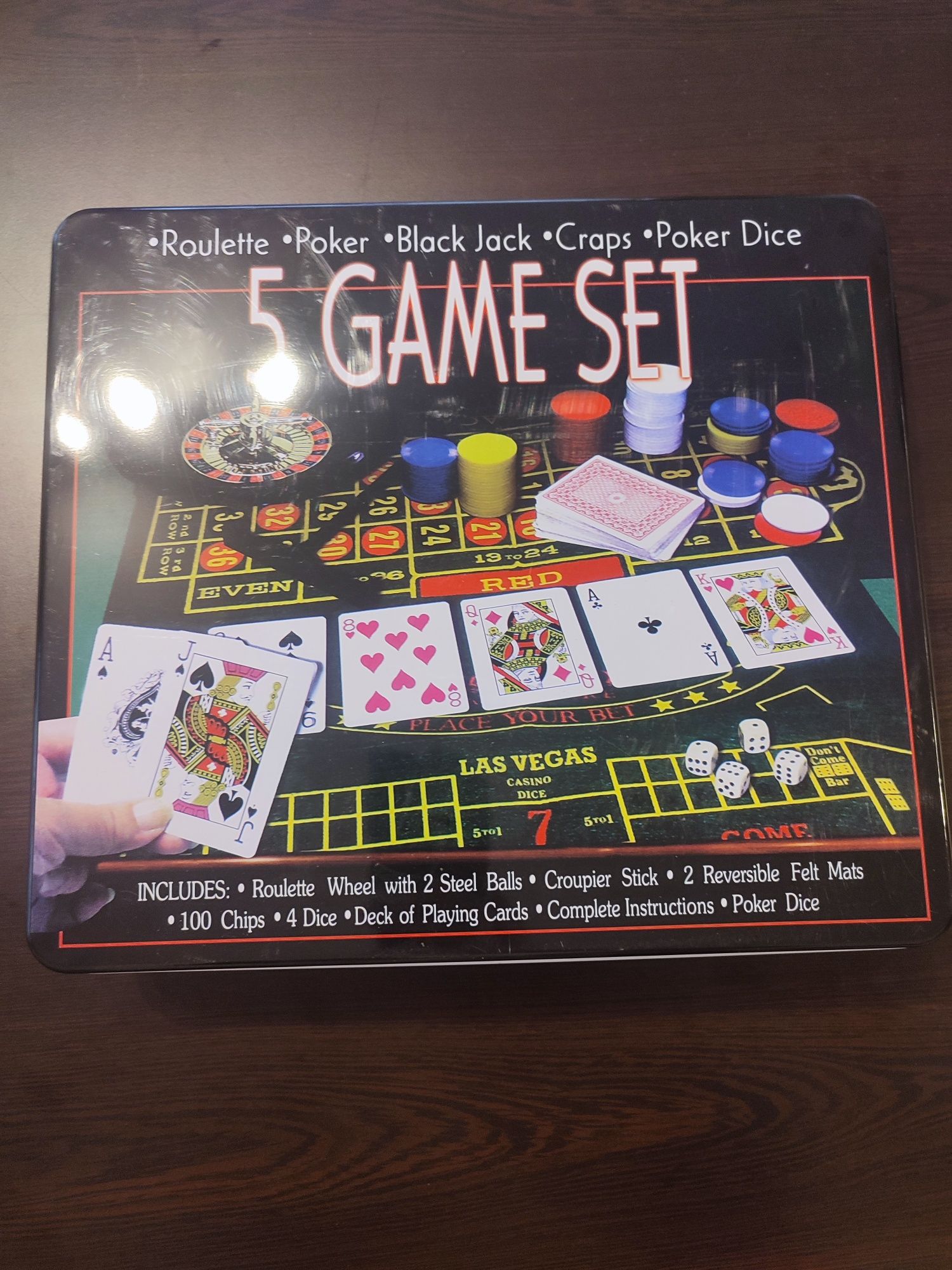 Покер игра - 5 game set