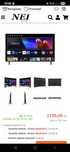 Vand televizor nou Led sigilatNEI SMART Vidaa full hd 106cm