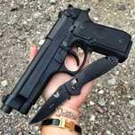 Pistol Airsoft TaurusPT92 FullMetal PutereMaxima 6,3jouli Bile 6mm