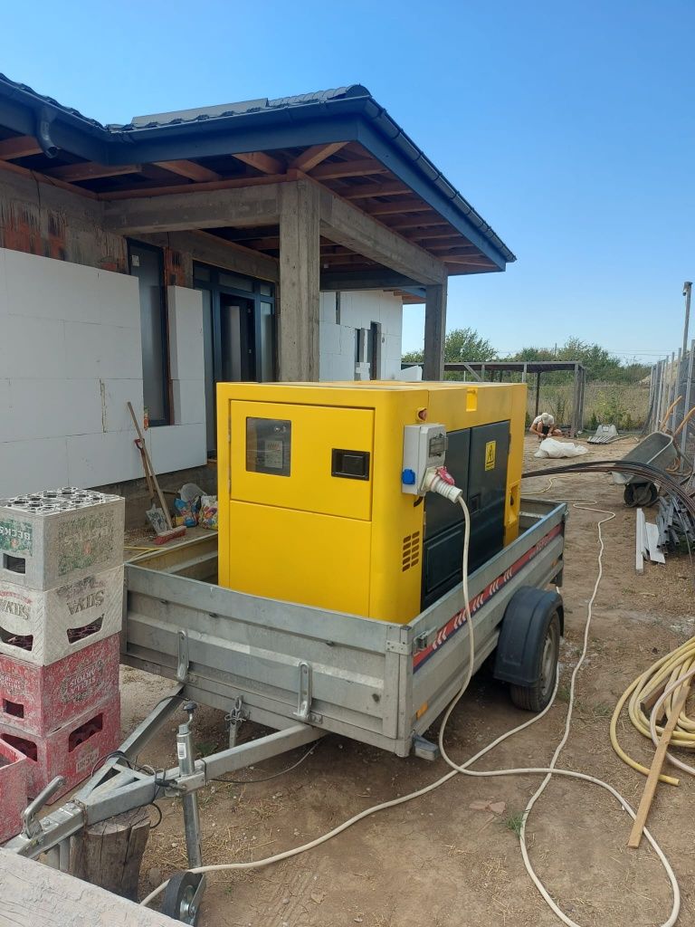 Inchiriez/inchiriere generatoare curent intre 3 KW pana la 50 KW (KVA)