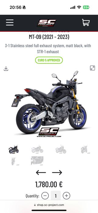 Yamaha mt 09 sp 2023