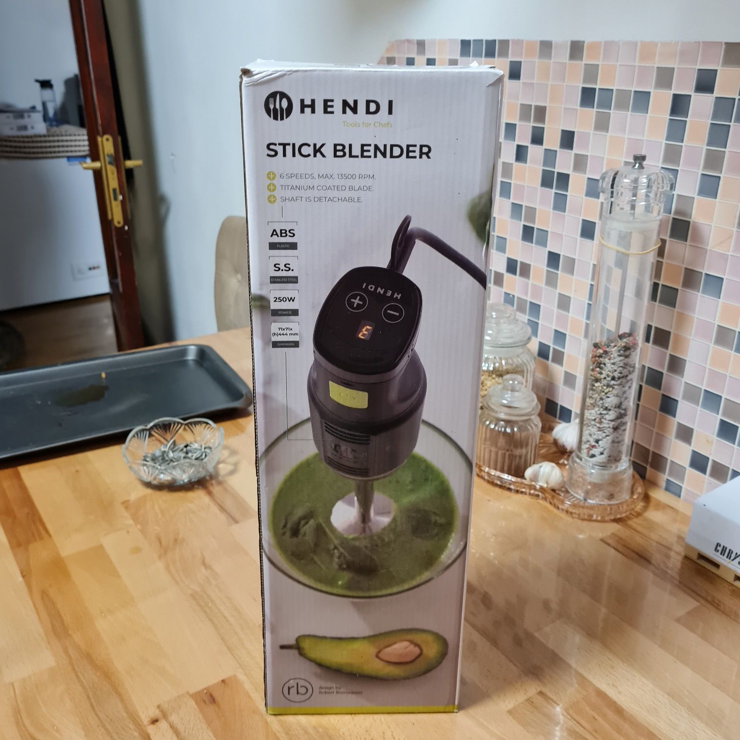 Mixer de mana profesional Hendi