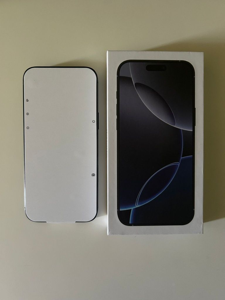 Vând telefon Apple iPhone 16 Pro Max 512gb Titanium Black, nou, neuzat