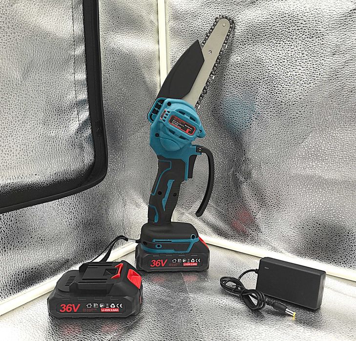 Drujba de mana 2x36V, portabila, 15 cm, acumulator