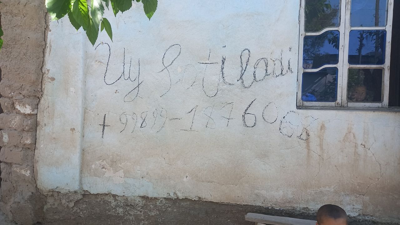 Shu uy sotiladi yer qoʻrgʻon oldi