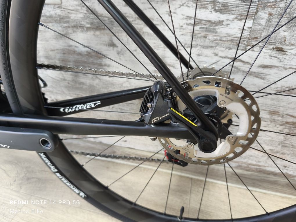 Карбонов шосеен велосипед Wilier Zero SLR Disc Ultegra Di2 Miche | 52