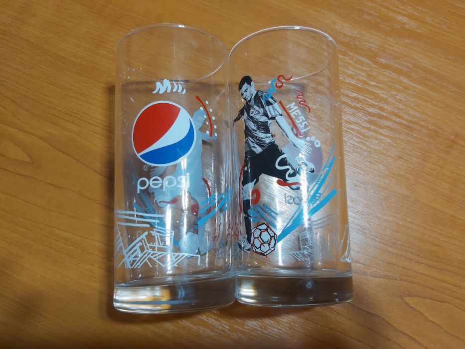 Set 2 Pahare de Colecție Pepsi