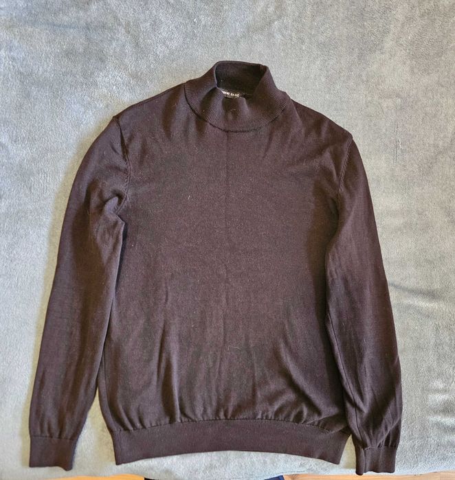 Черна блуза с висока яка LC Waikiki, L