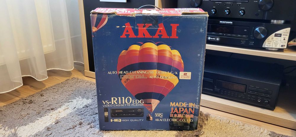 Video player cu înregistrare Akai VS-R110EDG, made în Japan, impecabil