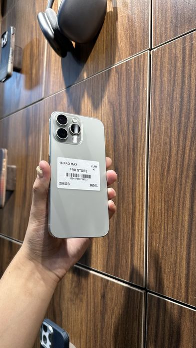 iphone 16 pro max 256gb 100% Naxt va Nasiya savdo