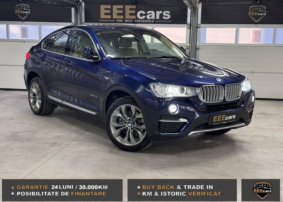 BMW X4 2.0xDrive Aut. X-LINE Euro6 190CP CameraM PieleCrem Jante19 GARANTIE