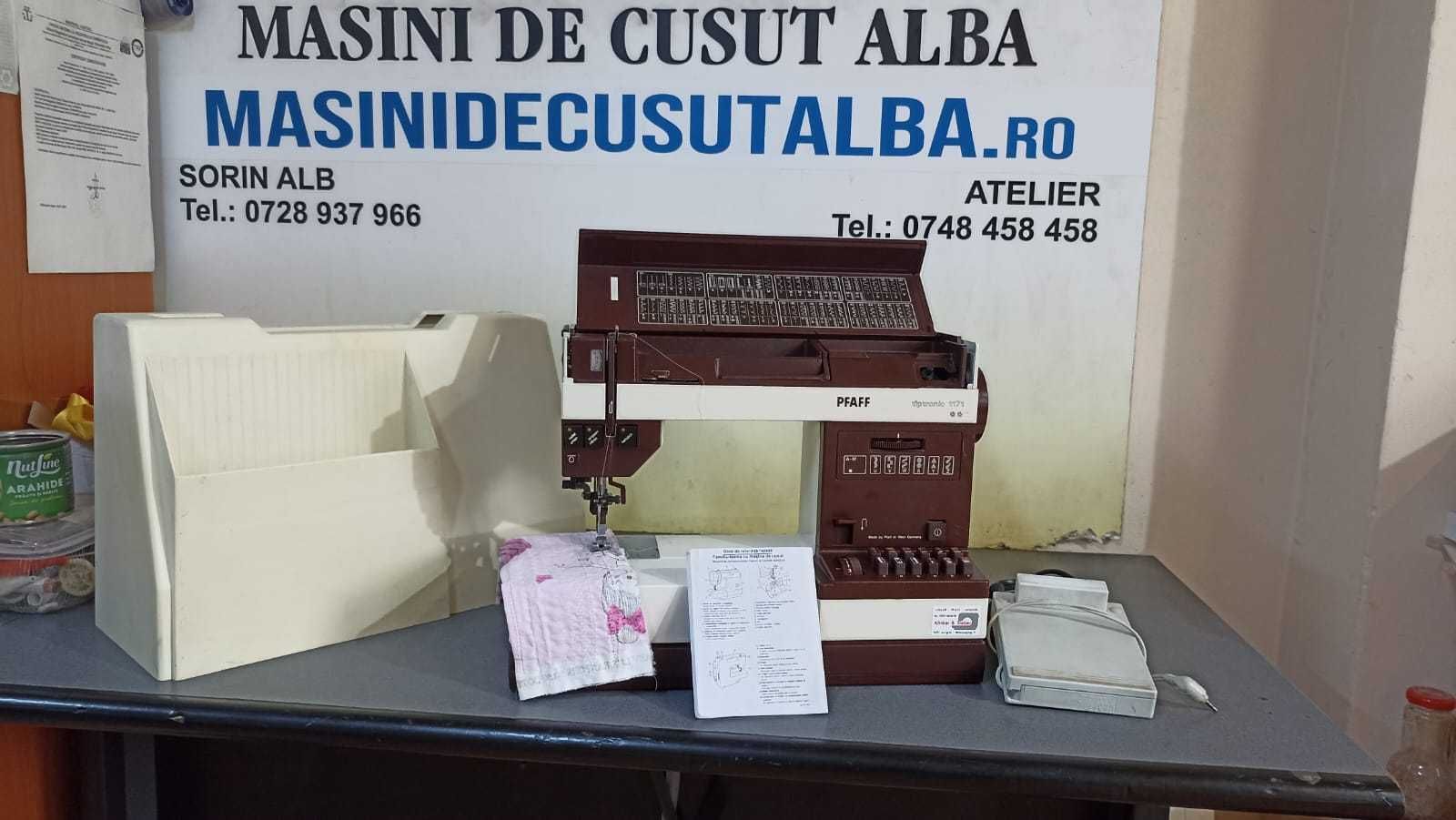 Masina de cusut Pfaff  Tiptronic 1171 cu IDT dublu transport