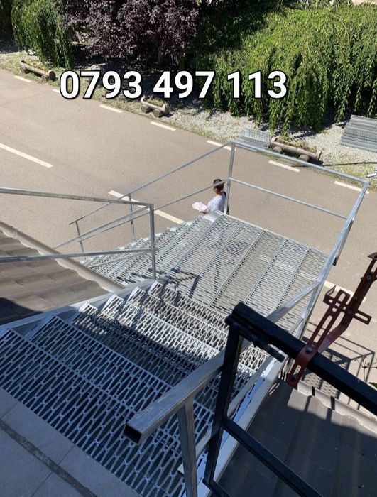 Scări metalice galvanizate la orice demisiune asiguram transport ori u