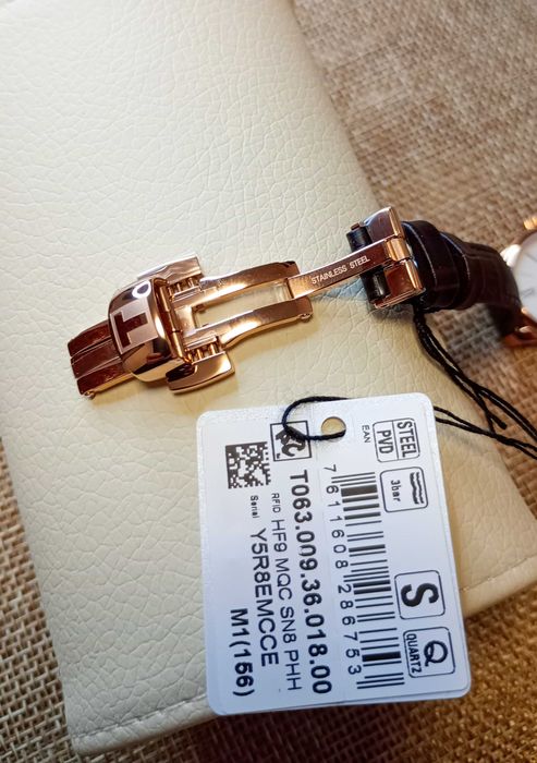 Ceas  Tissot Tradition T0630093601800 - Femei