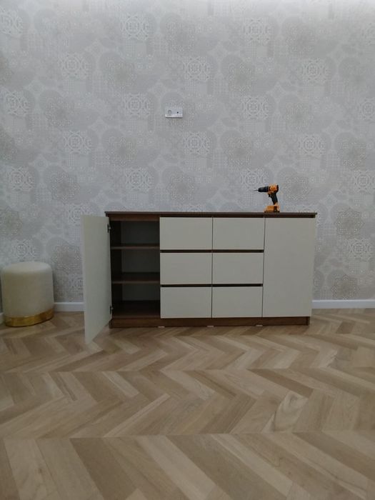 Комод 2х шкафчик 6х ящиков с МДФ
