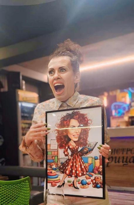 Катикатура по снимка