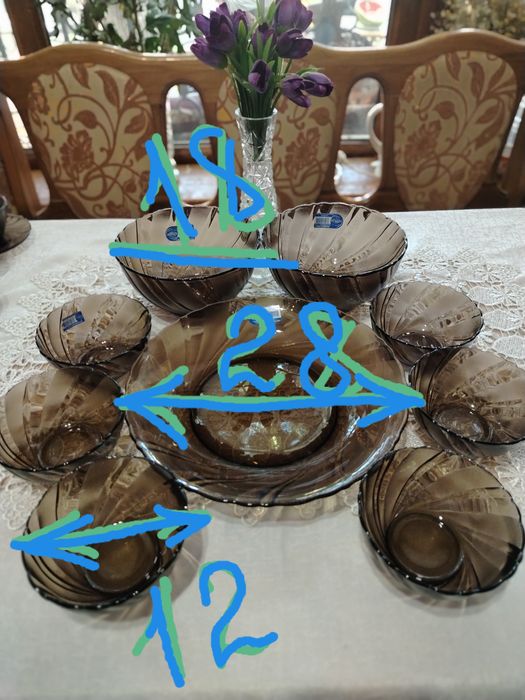 Новый Франция, столовый сервиз 6-12 персон