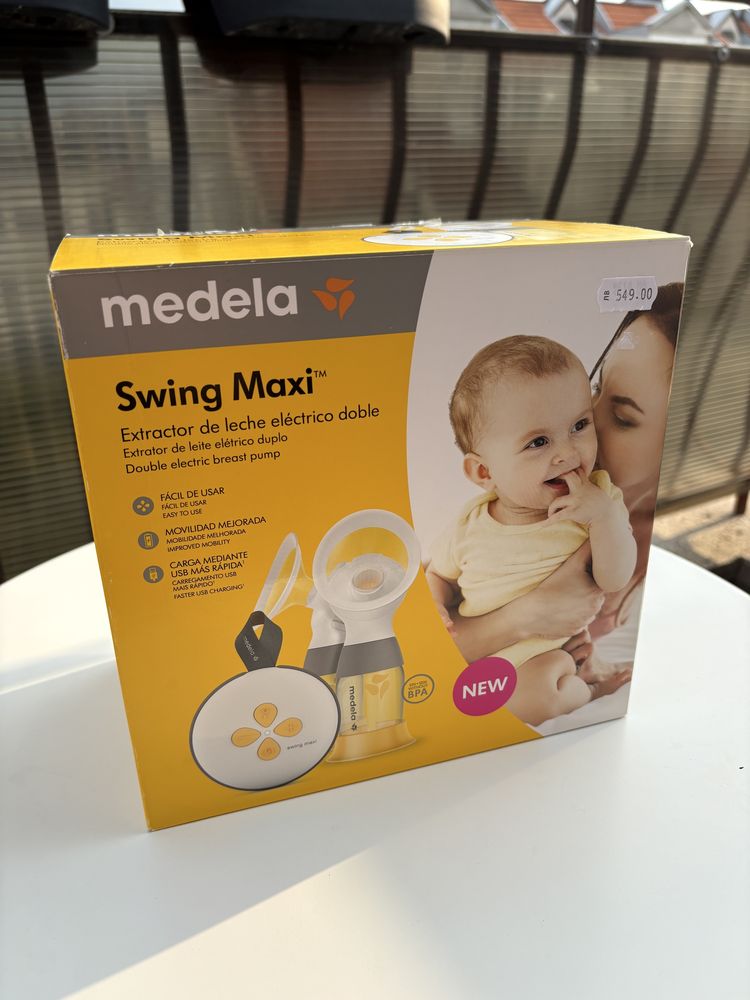 Двойна електрическа помпа за кърма Medela - Swing Maxi