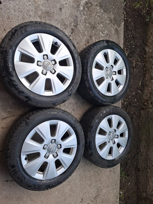 ,16"Джанти+гуми за Audi(5x112)  Оригинални