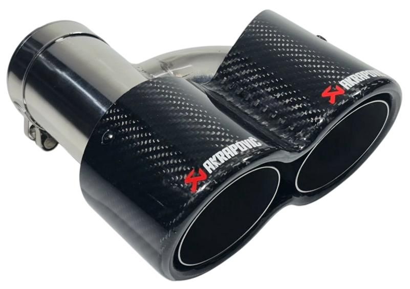 Накрайник за ауспух Akrapovic №3770-1 Двоен Y Карбон