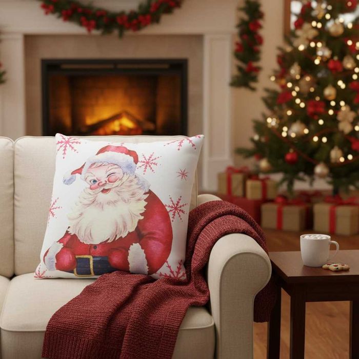 Коледни декоративни калъфки за възглавници – 7 празнични дизайна