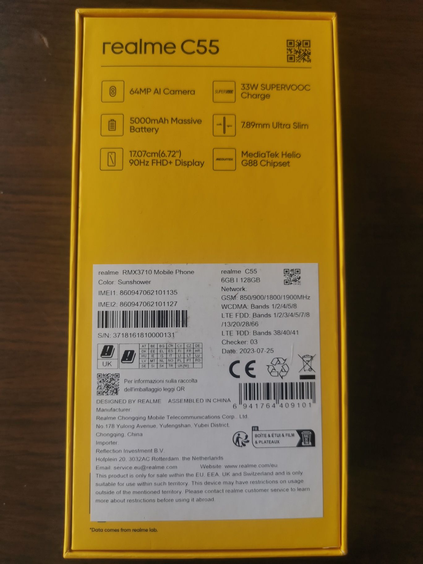 Realmi C55 128gb