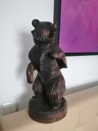 Sculptura urs 39 cm, specif vânătoaresc