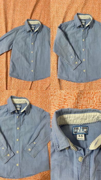 Детские рубшка на мальчика 3-4-5 лет