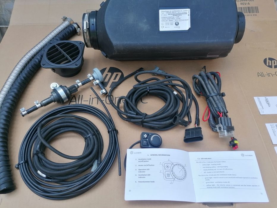 Sirocou Autoterm 12v  4kw motorină