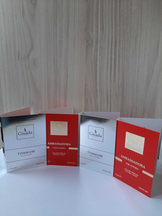 Мостри на парфюми на Gisada
