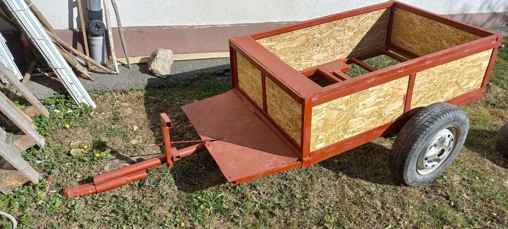 Remorca după motocultor