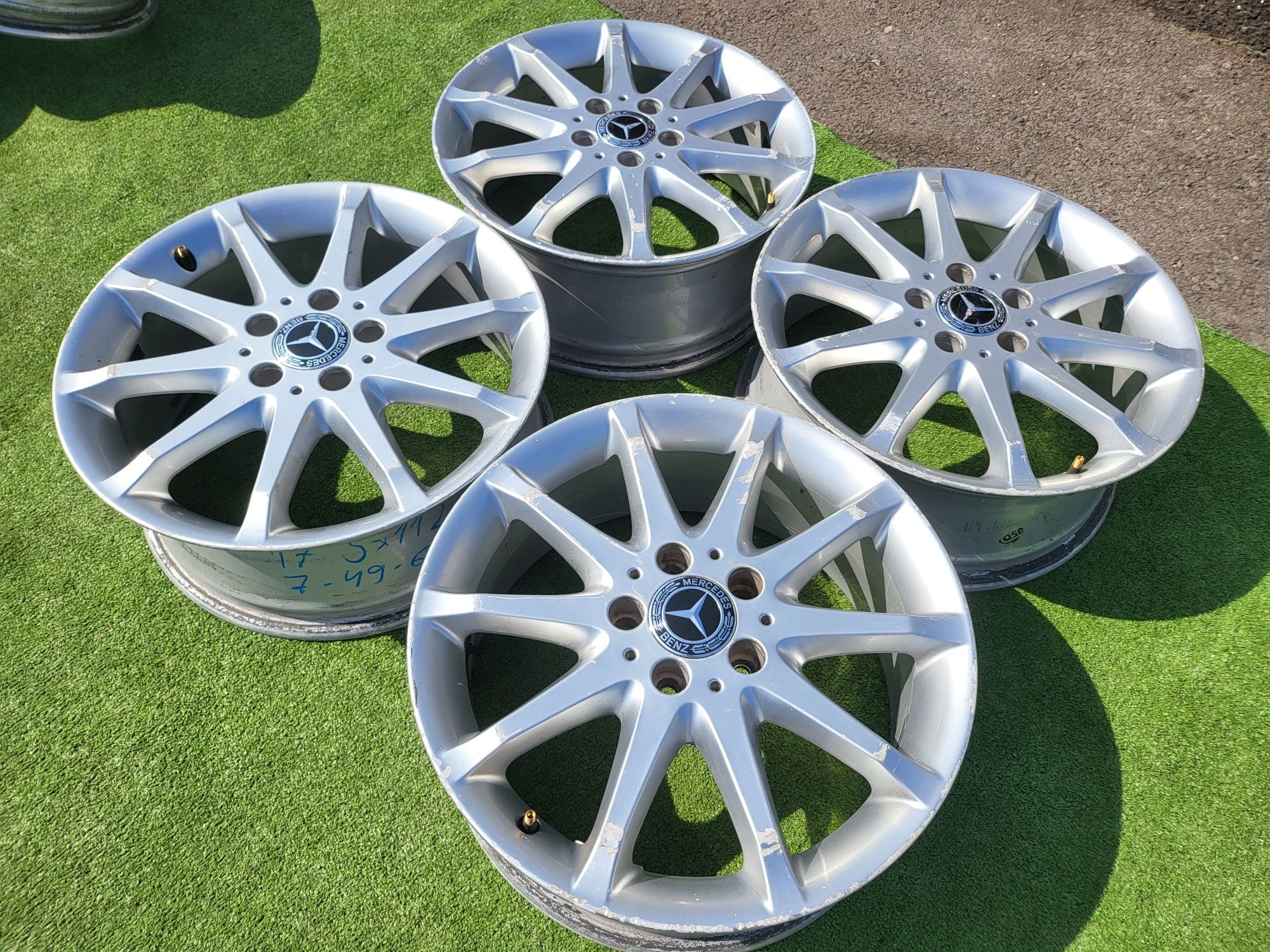 Лети джанти 17 5х112 Mercedes ,Мерцедес