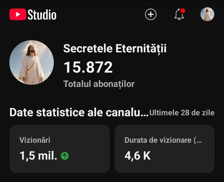 Vând canal YouTube activ cu 16k de abonați