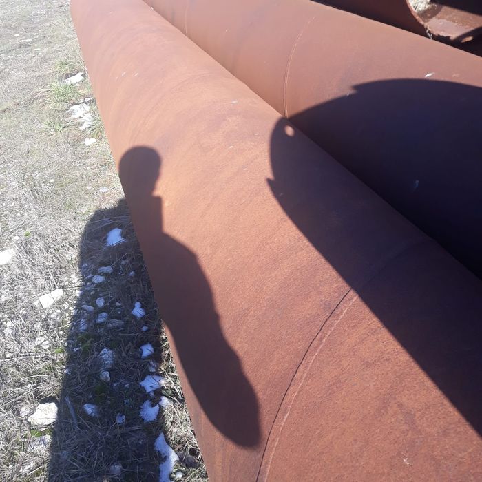 Teava metalica trasa si sudata