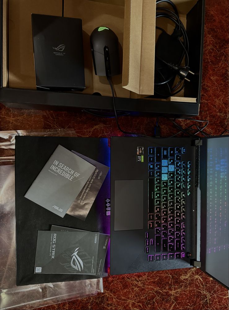 Игровой ноутбук: ASUS ROG STRIX G15