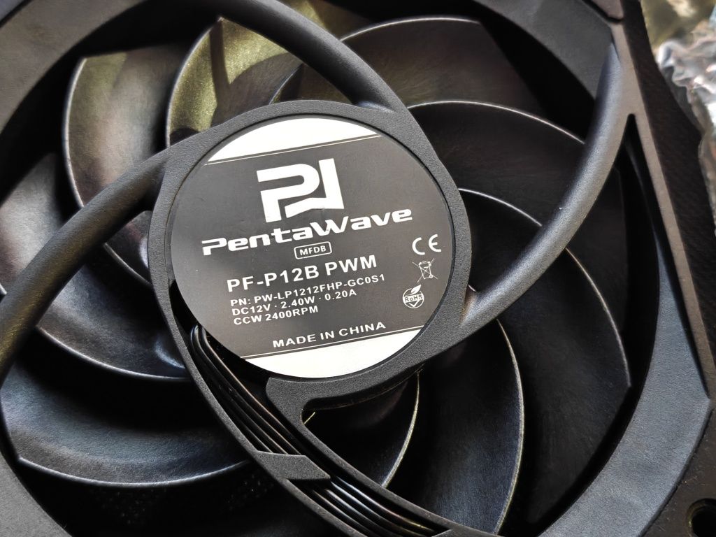 Вентиляторы PentaWave PF-P12B PWM (новые) 5 шт