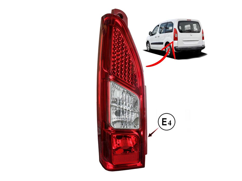 Стопове Пежо Партнер, Ситроен Берлинго / Partner, Berlingo - 2008-12