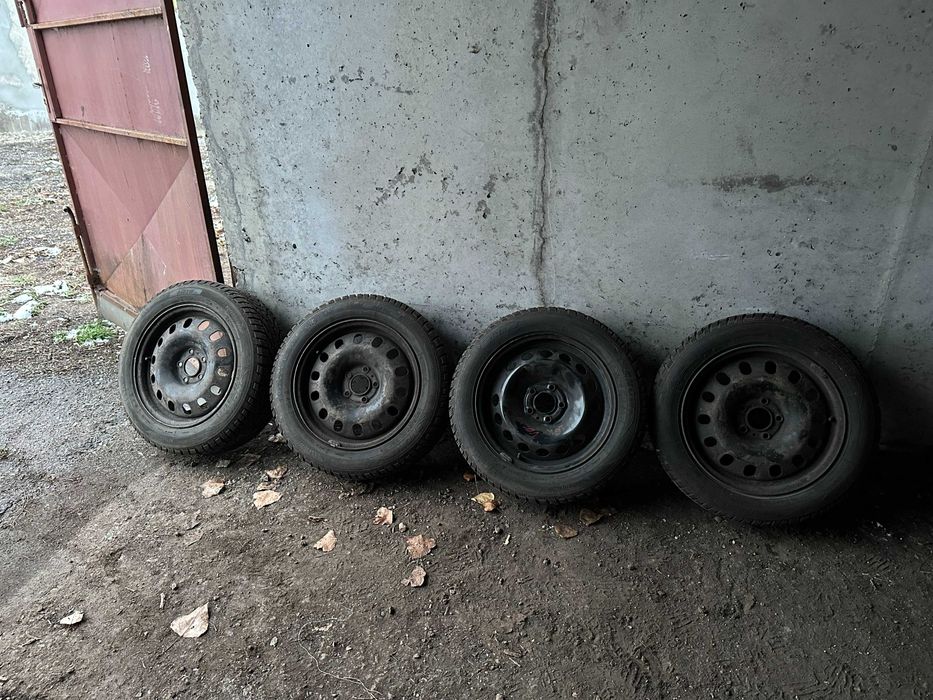 Зимни гуми Riken 205/55/16 с железни джанти 5x108