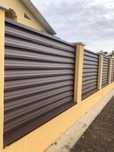 Construim garduri si porti din sipca metalica, panouri stil jaluzele,