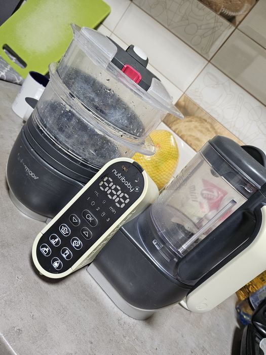 BABYMOOV NutriBaby+ cu aburi și blender