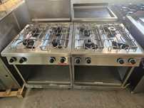 Aragaz profesional SH diferite dimensiuni 4 sau 6 ochiuri preturi ok
