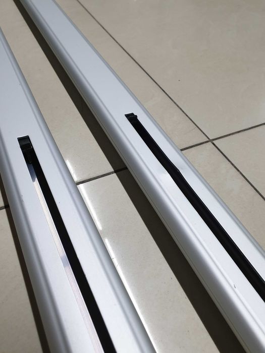 Bare Transversale Menabo Omega Aluminiu, pe caroserie si punct fix