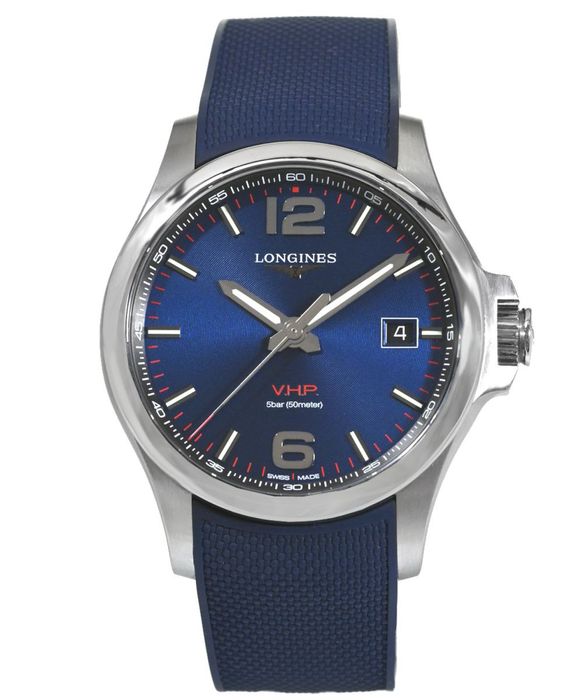 Швейцарские часы фирмы Longines Conquest V.H.P.