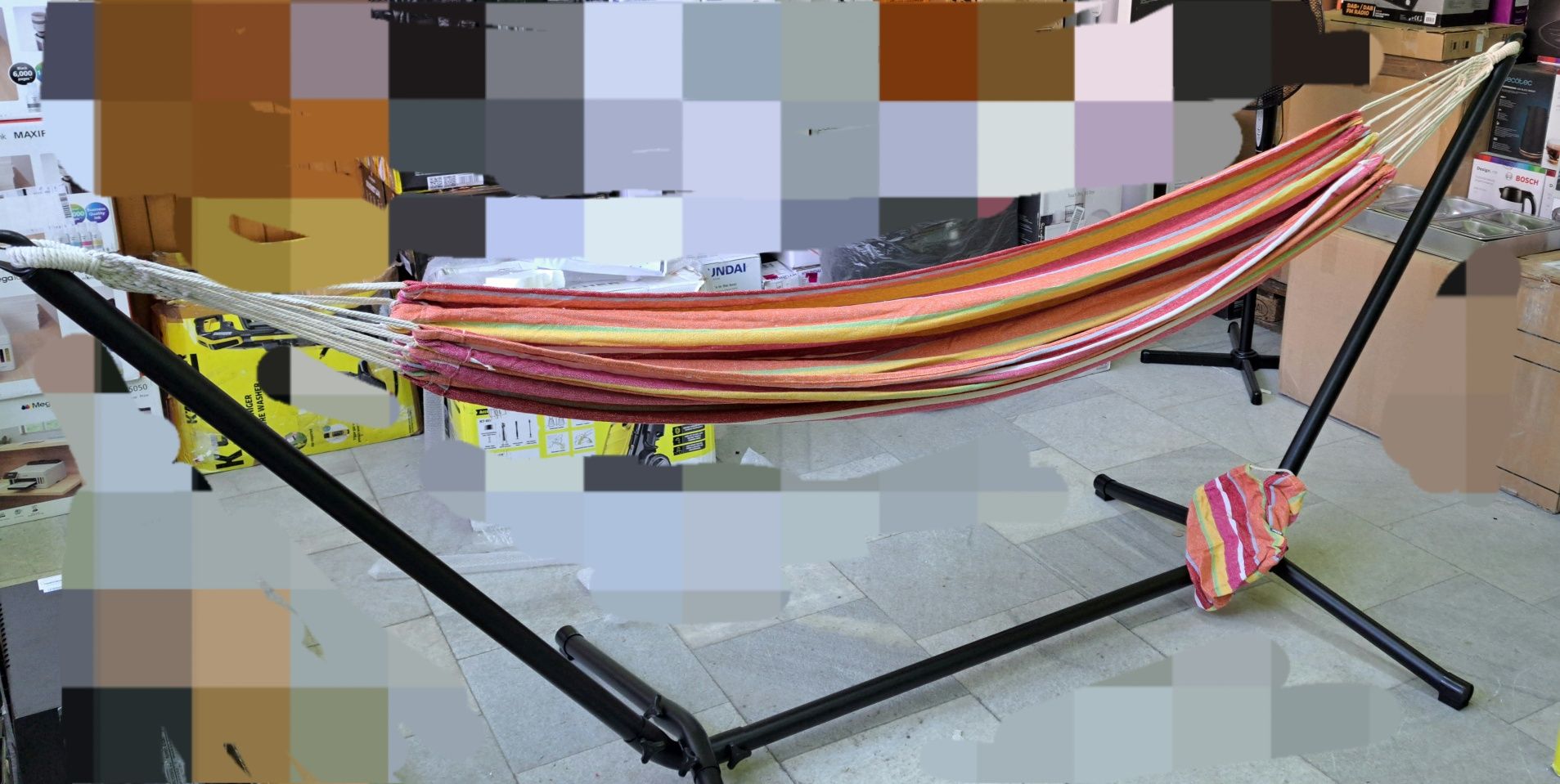 Хамак с метална стойка – Feel Furniture Rainbow